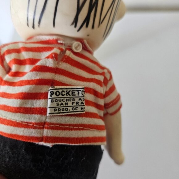Vintage 1966 Linus Pocket Dolls Peanuts Gang 7 - Picture 10 of 11